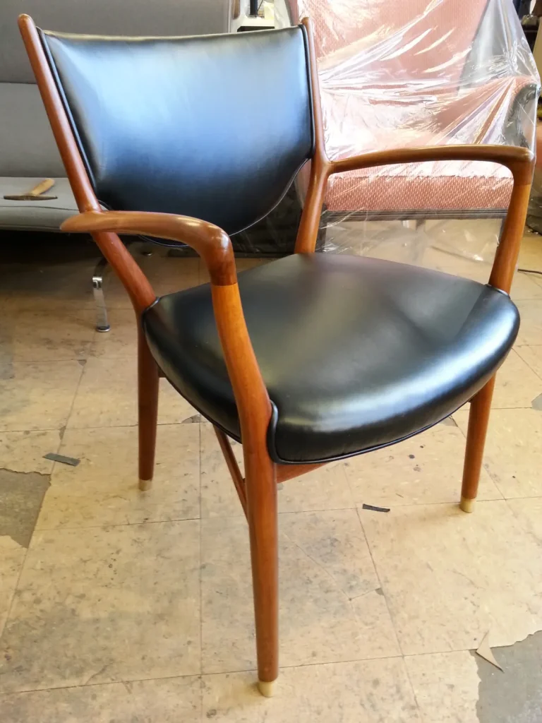 Finn Juhl Armchair restoration by Olek Inc.