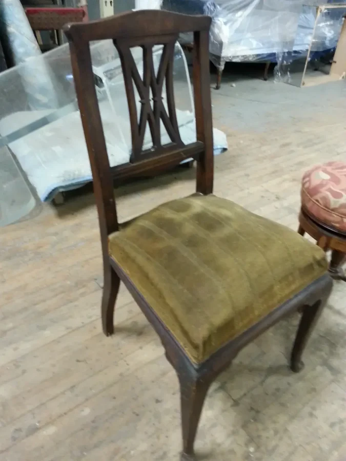 Mahogany Chair — Re-upholstery & Refinishing