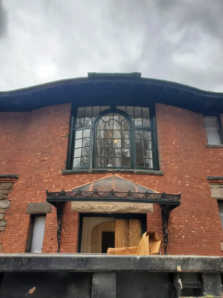 Iron Canopy — Window & Door Restoration — After
