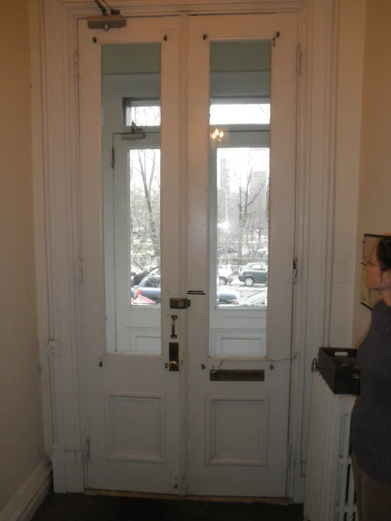 Brownstone Door restoration by Olek Inc.