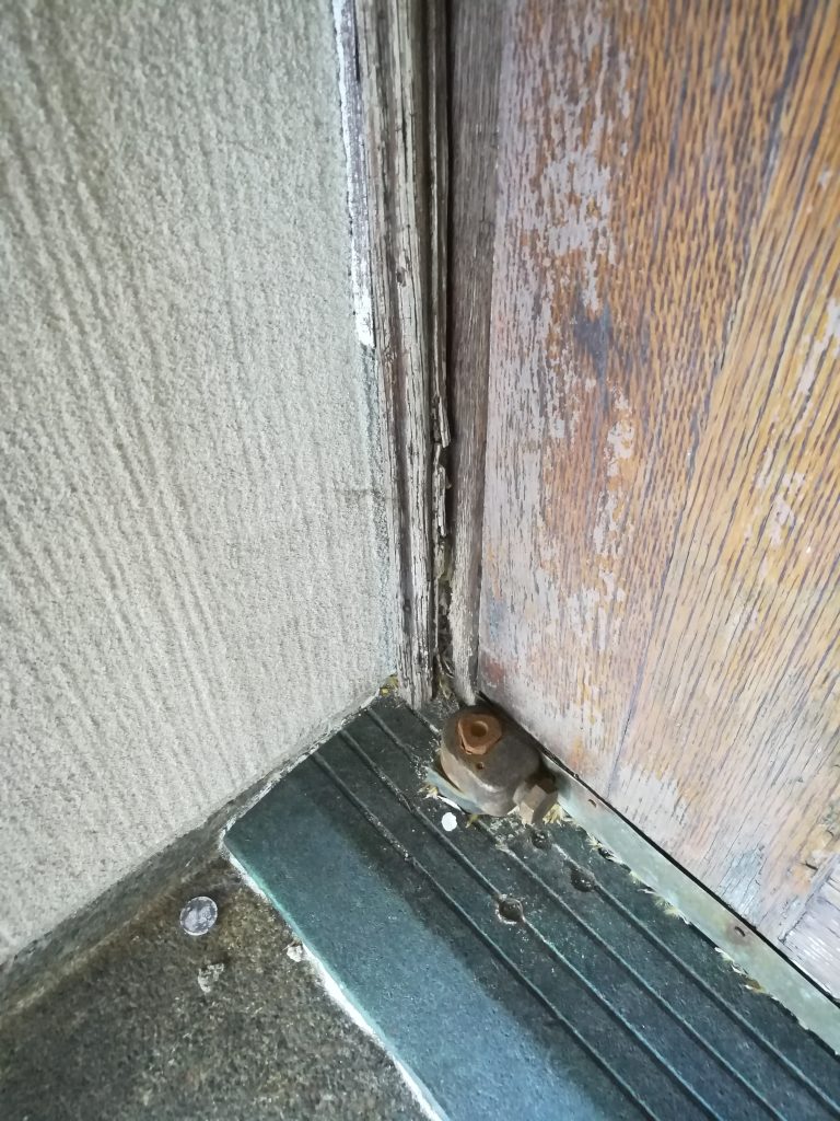 Riverside Church — Door Restoration — Before