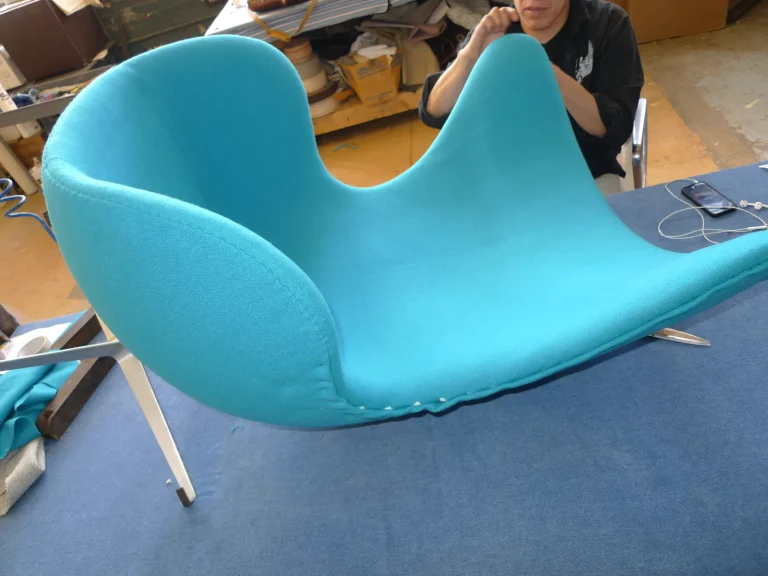 Eero Saarinen Egg Chair restoration by Olek Inc.