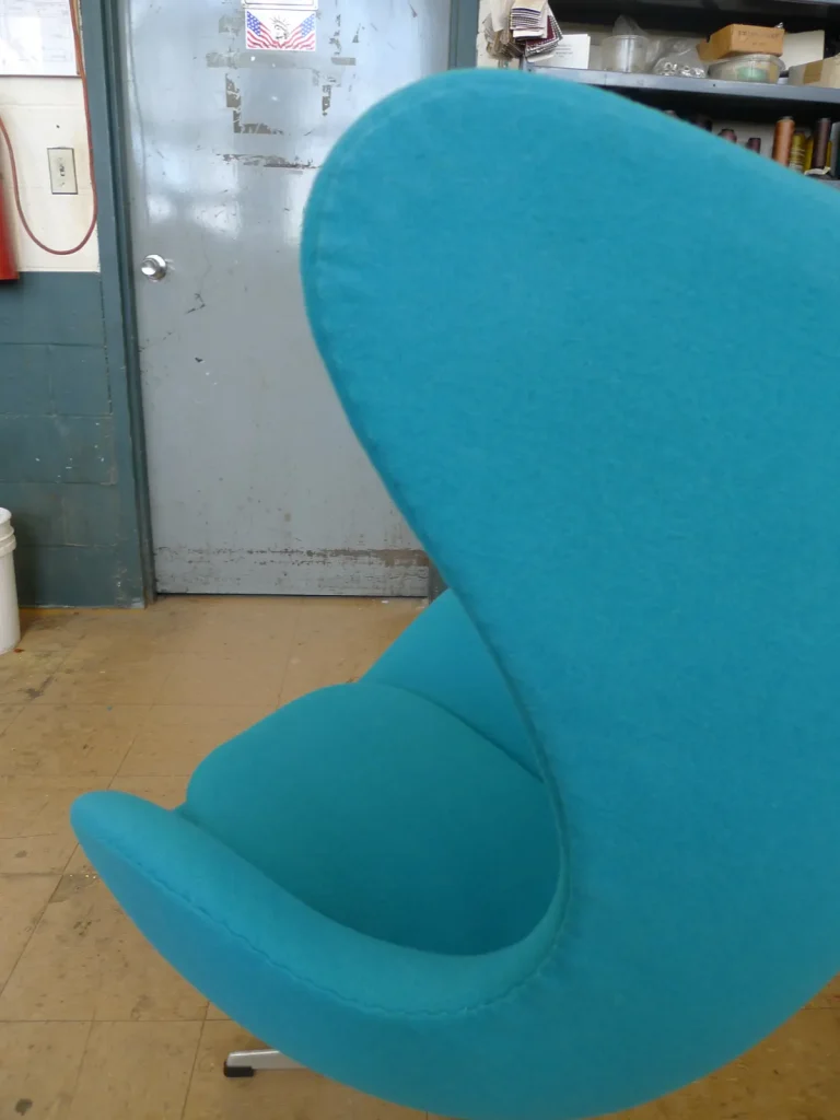Eero Saarinen Egg Chair restoration by Olek Inc.