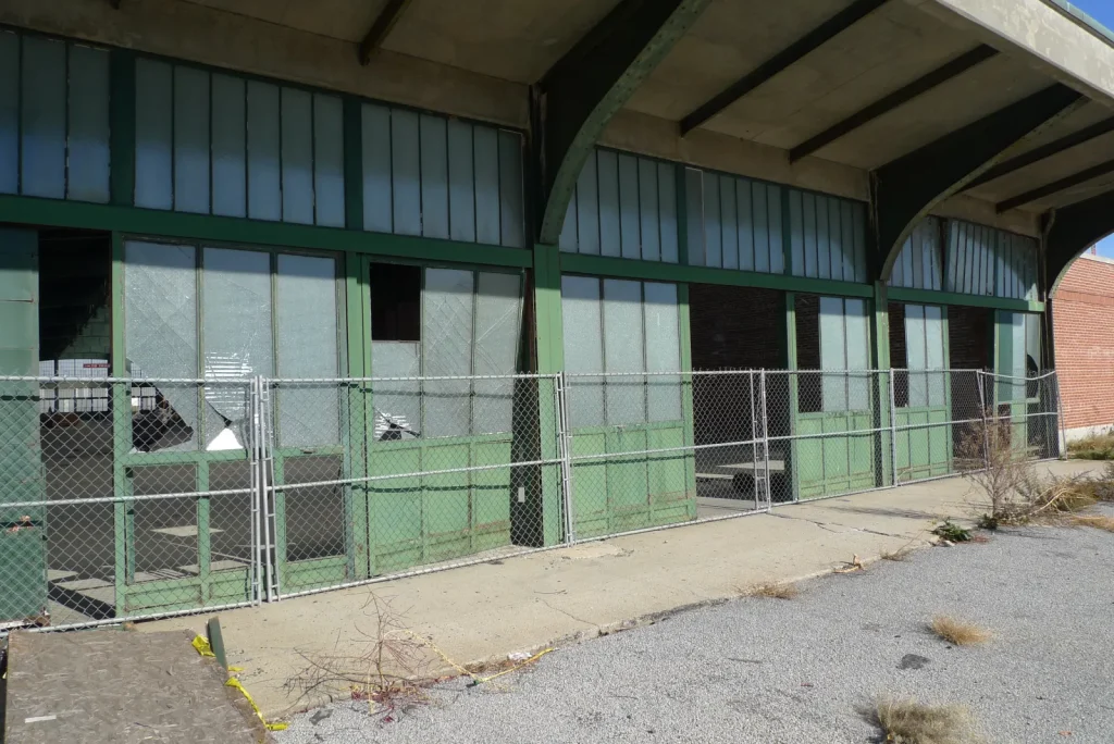 Jersey City Railroad Station — Window & Door Fabrication — Before