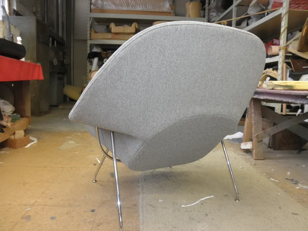 Eero Saarinen Womb Chair — Reupholstery — After