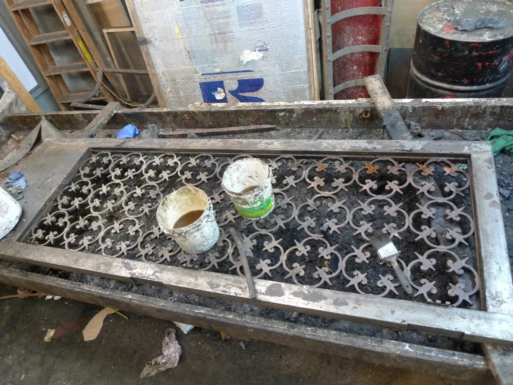 26 East 10th Street NYC — Wrought Iron Door Restoration — After