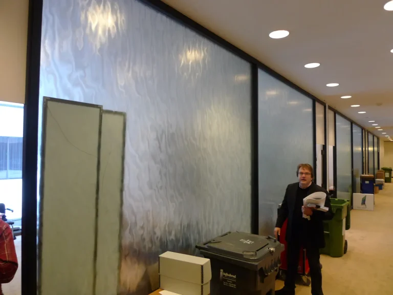Yale Beinecke Rare Book Library — Bronze & Teak Casework