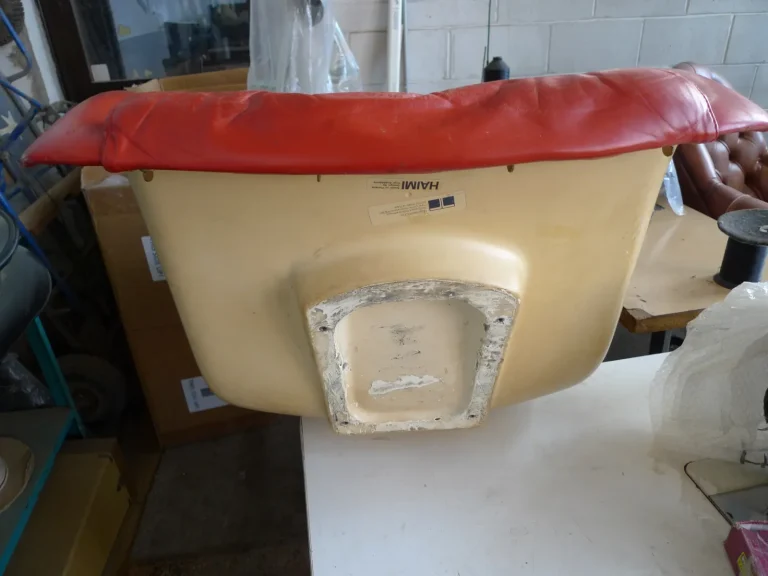 Karuselli Fiberglass Chair — Repair & Refurbishing — after restoration by Olek Inc.