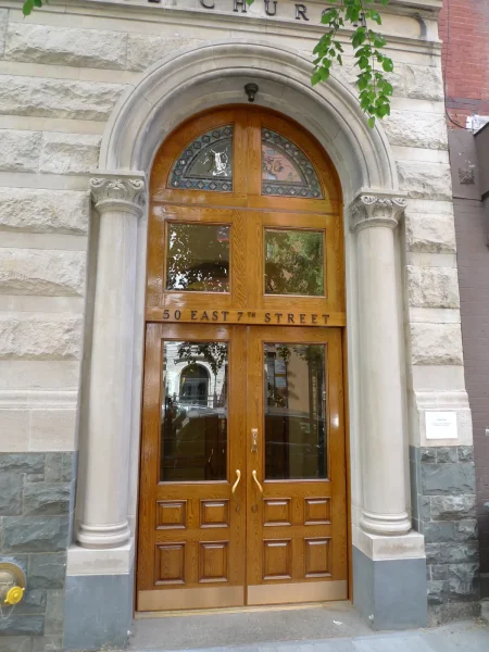 Historic Building — Door & Window Restoration — after restoration by Olek Inc.