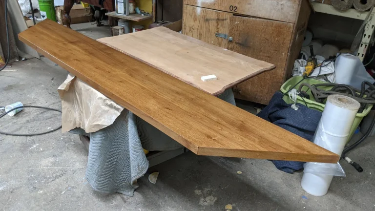 Campagna Brothers cabinet after expert repair and restoration by Olek Inc. for Friedman Benda gallery