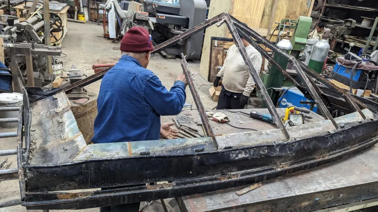 Iron Canopy Window & Door restoration by Olek Inc.