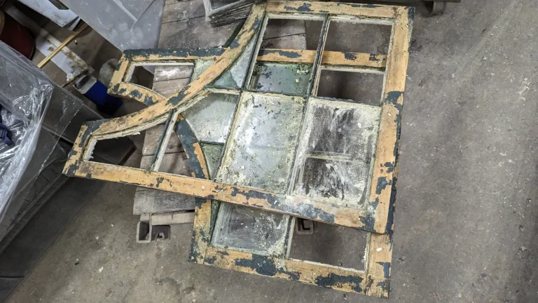 Iron Canopy Window & Door restoration by Olek Inc.