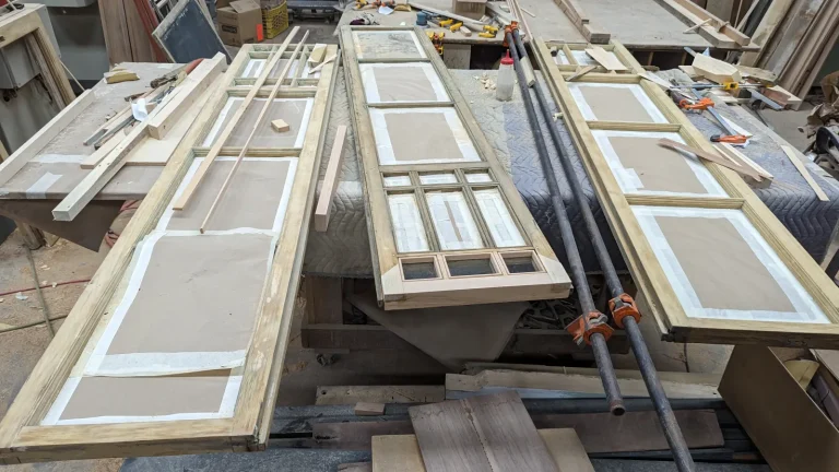 Iron Canopy Window & Door restoration by Olek Inc.