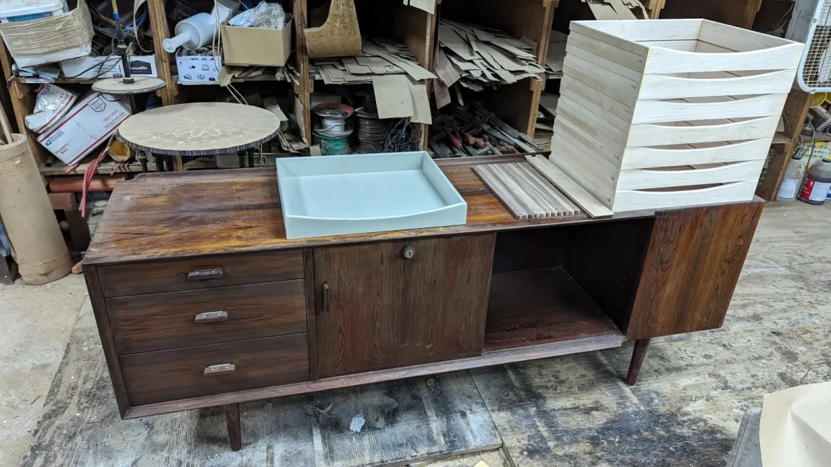 Arne Vodder Rosewood Desk #209 — Expert Refinishing