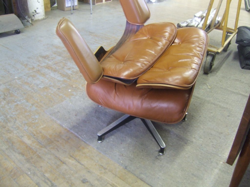 Specialists in Eames Chair restoration you can trust — Before