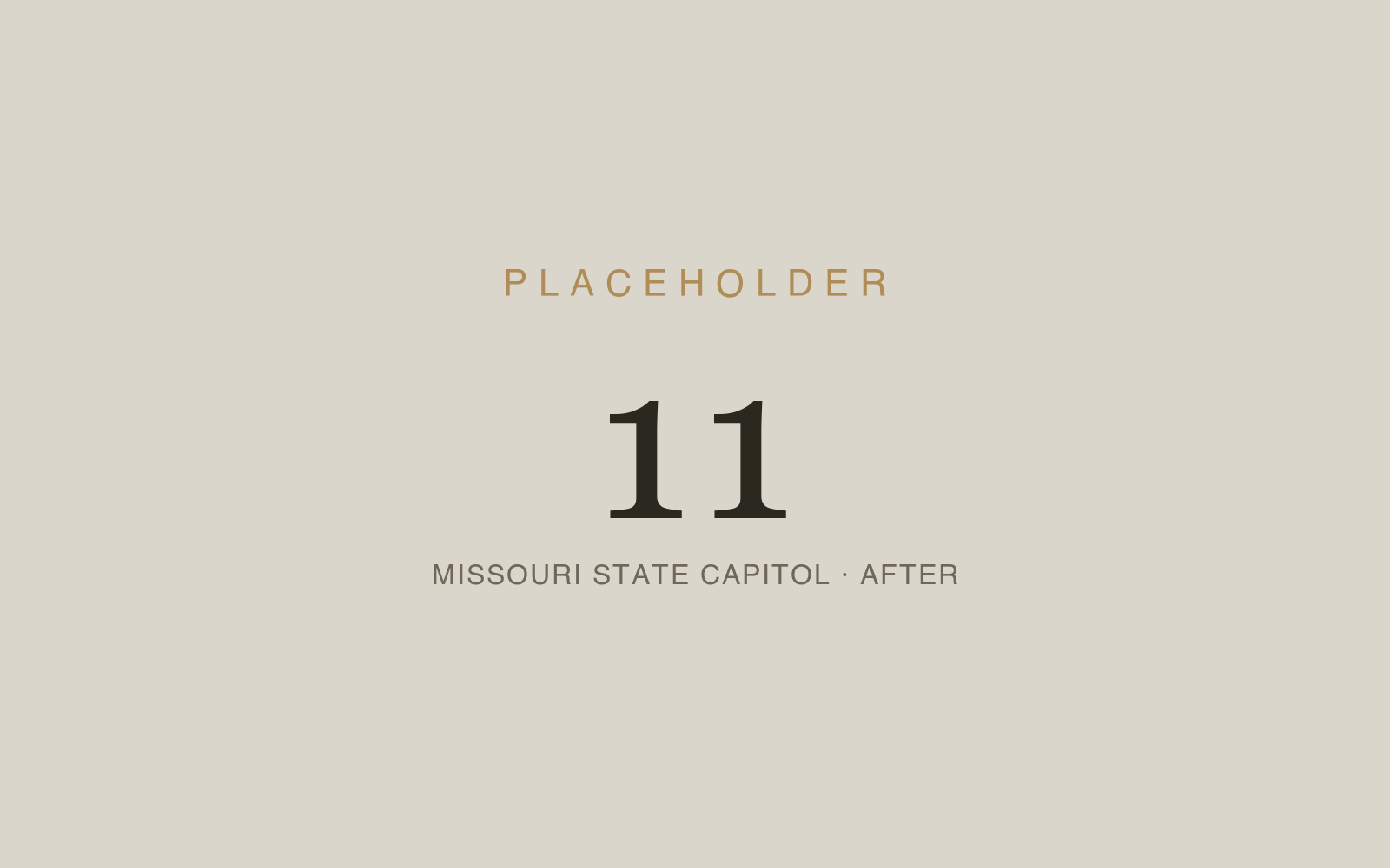 Missouri State Capitol — 8,000 lb. Bronze Door Leaves