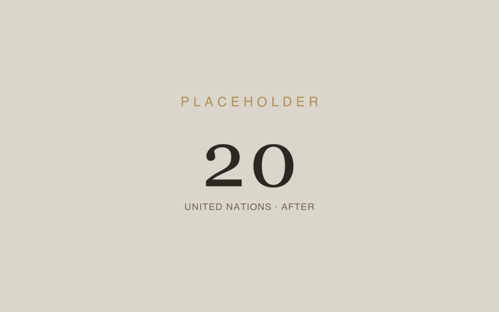 United Nations — Conference & Lobby Furniture — After
