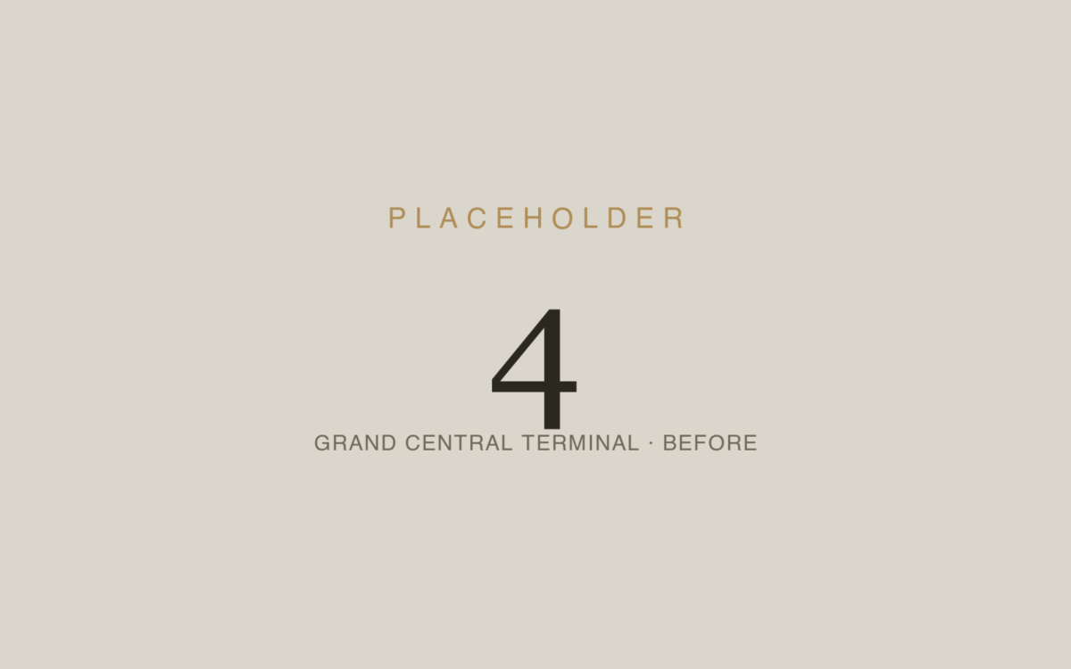 Grand Central Terminal — Gates & Destination Sign Cabinets