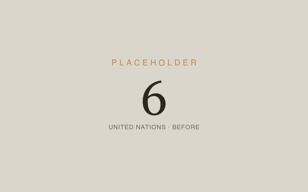 United Nations Conference Room Furniture Restoration — Before