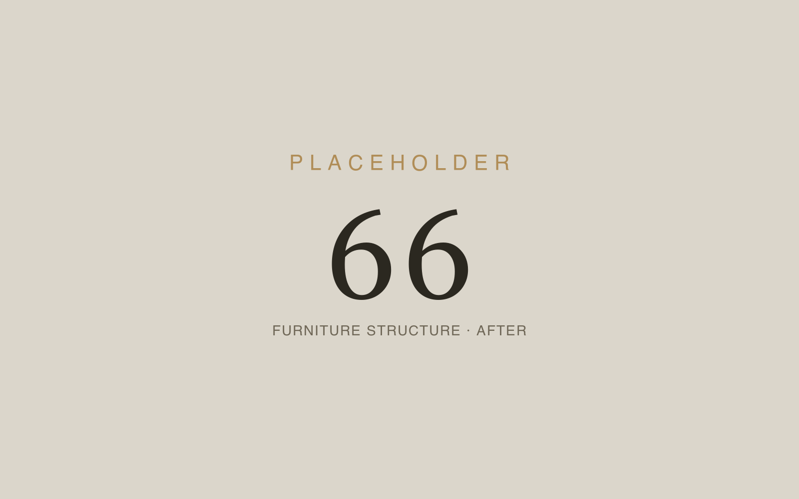 Furniture Structure & Failed Joinery