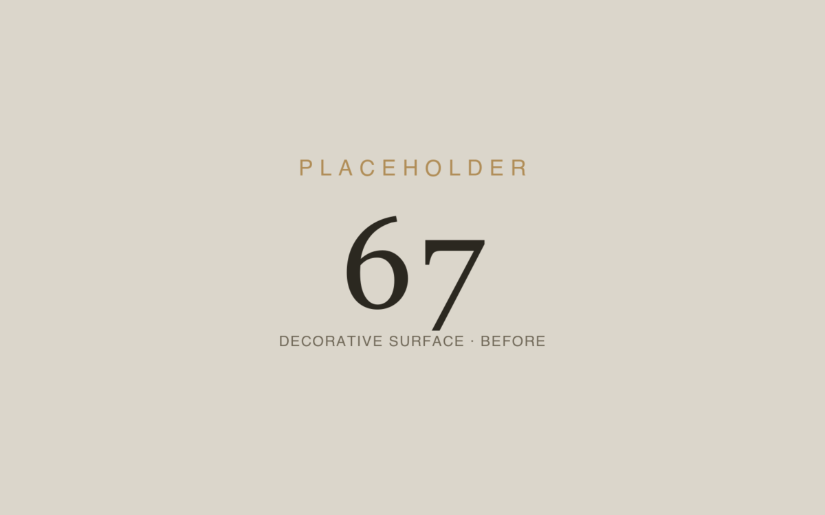 Decorative Surface Restoration