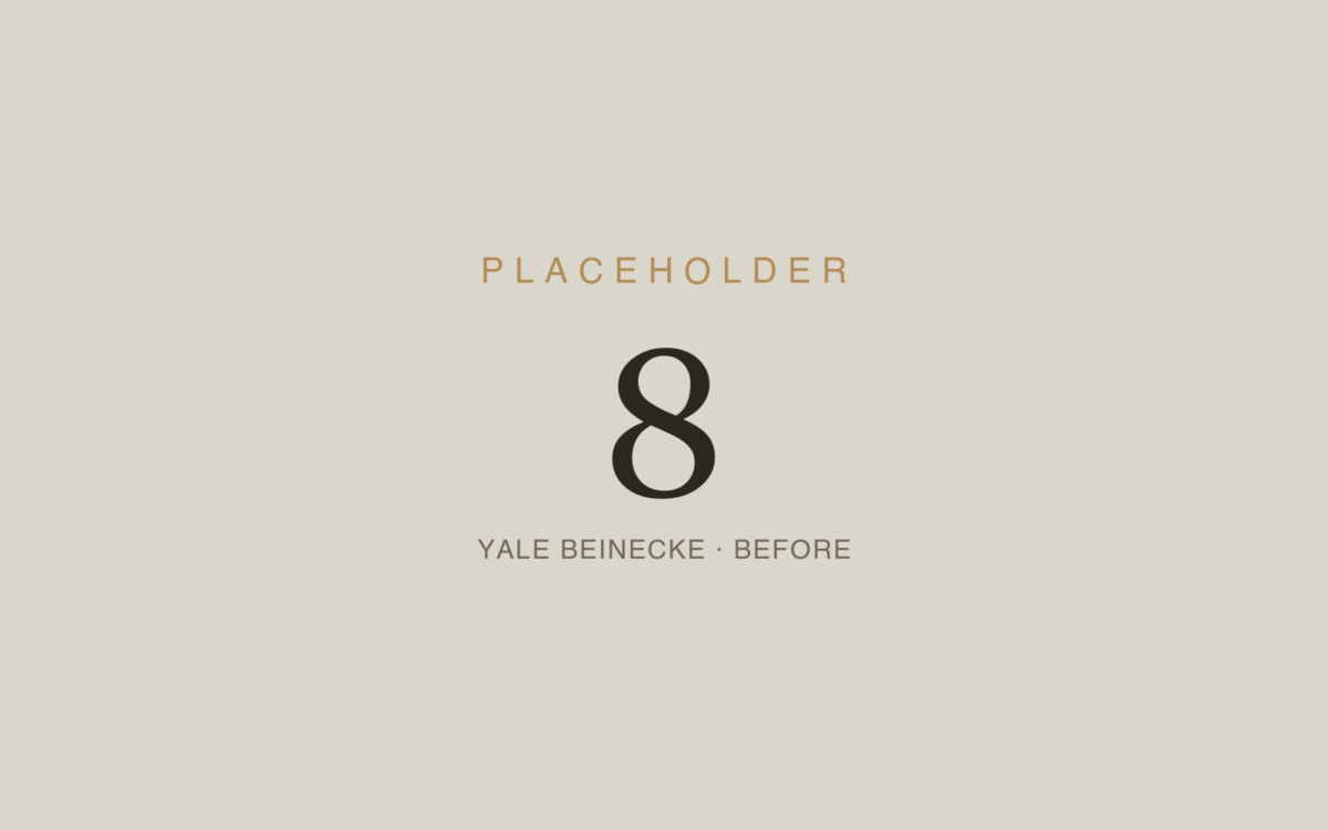 Yale Beinecke Rare Book Library — Bronze & Teak Casework